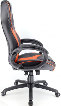 Геймерское кресло Everprof Wing Экокожа Оранжевый_1
