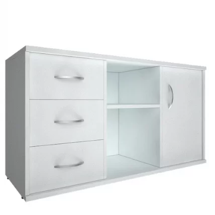 Тумба под оргтехнику сервисная Riva А.МТ-2 Белый_0