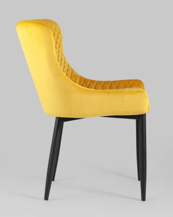 Стул мягкий Ститч велюр  (Оранжевый)_2