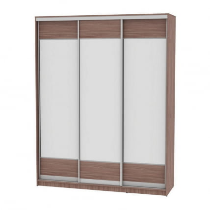 Шкаф-купе B-230х180х60-1(ЯШТ-D8D8D8)_0