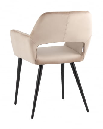 Стул Денди велюр Бежевый_5