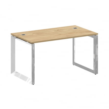 Стол рабочий руководителя на О-образном м/к ONIX DIRECT LUX M-O.MO-SRR-3.8 Тиквуд светлый_0