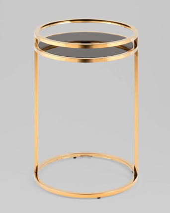 Журнальный стол Гестия 41*60 см золото_3