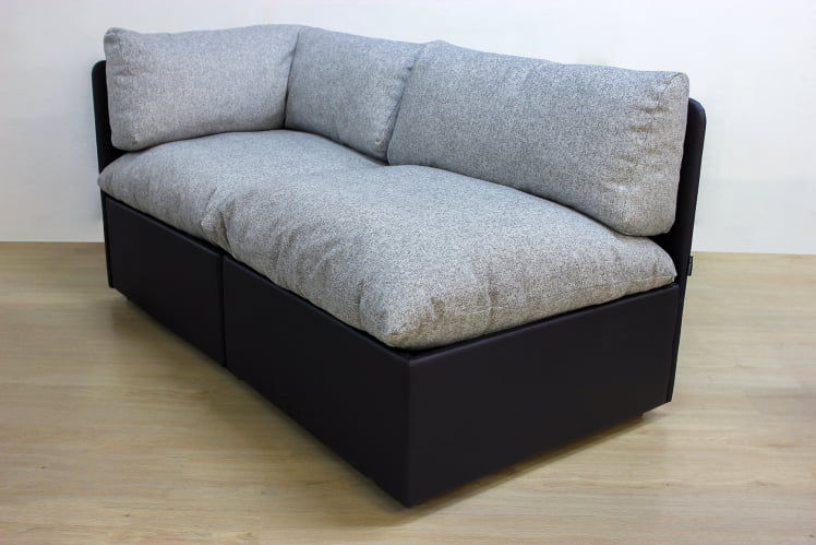 Диван двойной Кубэ с 1 подлокотником левым/правым модульный taft_3