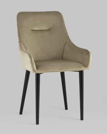 Стул Джоан велюр Капучино_1