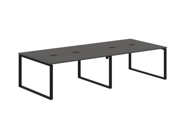 Переговорный стол EDIS EQCT 3114 Мокко Мокко Черный_0