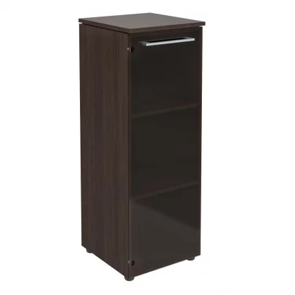 Шкаф колонка со стеклянной дверью MMC 42.2 Венге Магия_0