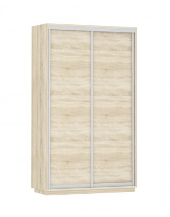 Шкаф-купе двухдверный Экспресс Дуо Элемент 1200х2400h Дуб сонома_0