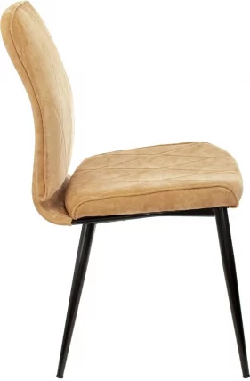 Стулья для кухни Бюрократ KF-3 горчичный Velvet 73 2 шт._3