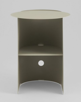 Журнальный столик Floire металл оливковый_7