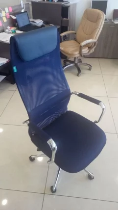 Кресло руководителя Бюрократ KB-9N/DB/TW-10N Синий TW-05N TW-10N_15