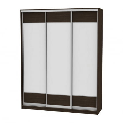 Шкаф-купе B-230х180х60-1(Венге-D8D8D8)_0