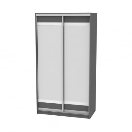 Шкаф-купе B-230х120х60-3(Графит-D10D10)_0