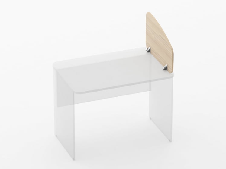 Экран разделительный Glassy 5.12.06 Венге_0