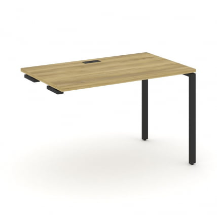 Стол приставка к опорным тумбам/шкафам CONCEPT CN.OSPR-002 Дуб Винченцо Черный_0