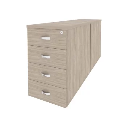 Тумба двойная приставная / опорная ONIX O.TPO-2.8 Дуб Аттик_0