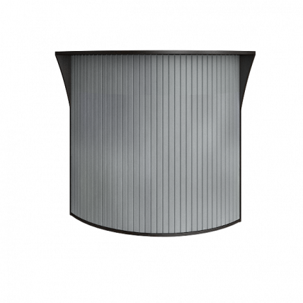 Стойка угловая (радиусный элемент - ролета) Riva А.РС-5.5 Венге Цаво_0