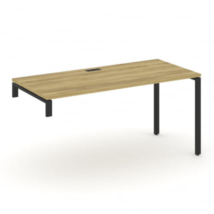 Стол надставка на опорную тумбу CONCEPT CN.OSN-004 Дуб Винченцо Черный_0