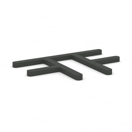 Соединитель Т-образный для бенча (1 шт.) CONCEPT CN.S-TOB Антрацит_0