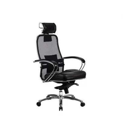 Кресло руководителя SAMURAI SL-2.02 Python Edition Черный_0