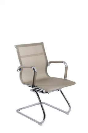 Кресло для посетителей Opera CF сетка Золотой_1