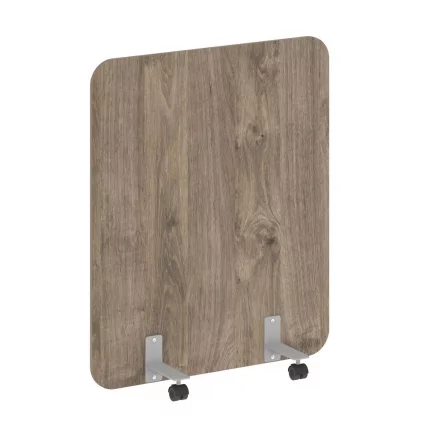 Перегородка на металлических опорах, на роликах R-line  DP.R-100-120 Тиквуд Темный_0