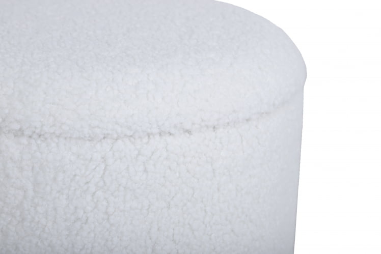 Пуф с ящиком Долли S тедди Белый_3