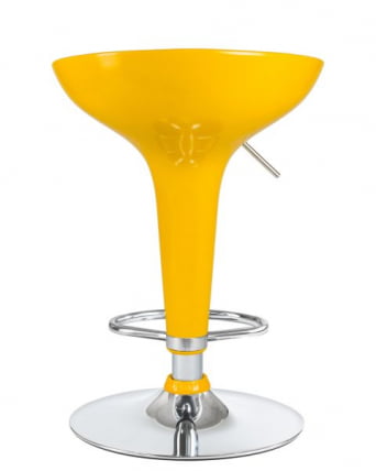 Стул барный DOBRIN BOMBA (желтый) 2 шт_5