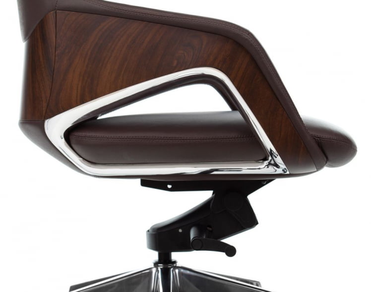 Кресло руководителя Бюрократ _DAO-2 Коричневый_5