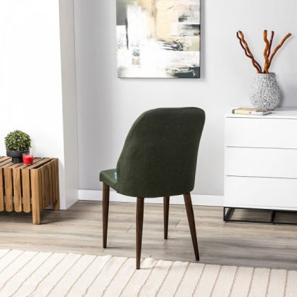 Стул Alen темно-зеленый/т. орех_10