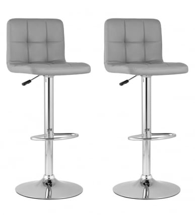 Стул барный Малави LITE серый 2 шт. комплект_0