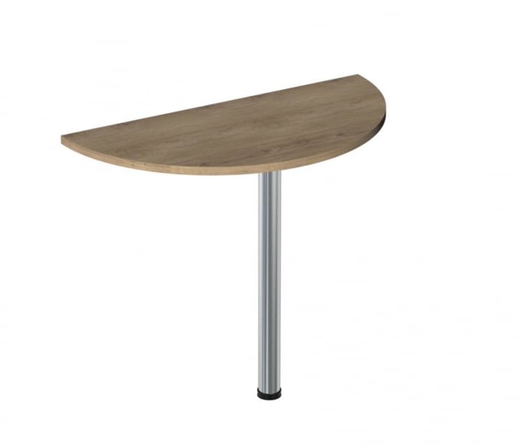 Приставка для переговоров полукруг Р.К-2 Ясень светлый_0