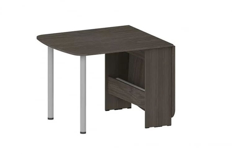 Стол-книжка раздвижной Оригами Ясень черный_1