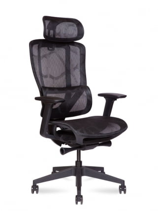 Кресло руководителя Ханк блаcк / Hank black_0