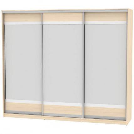 Шкаф-купе B-230х270х60-2(ДМ-D10D10D10)_0