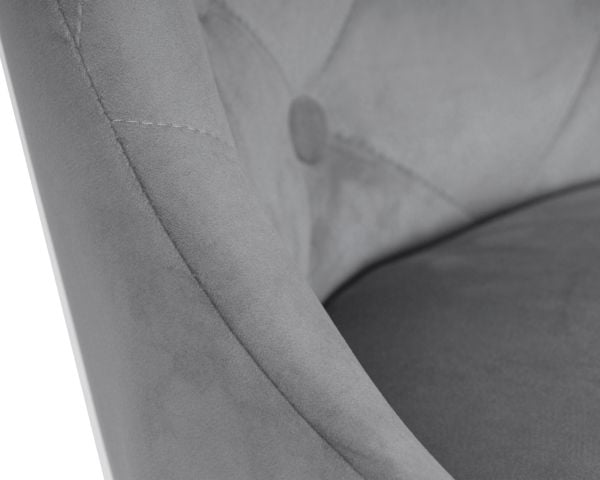 Стул барный DOBRIN JOSEPH BLACK (серый велюр (MJ9-75)) 2 шт_7