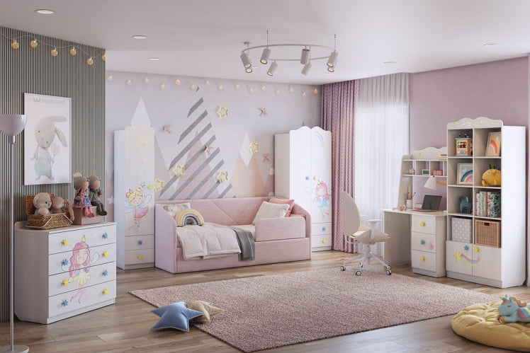 Комод Чудо MDW-06 Белый рамух_2