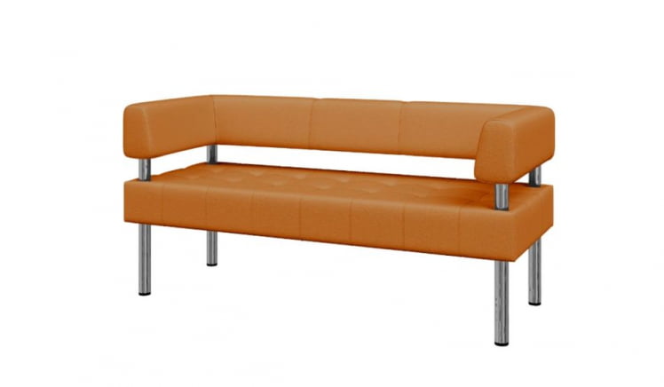 Диван трехместный с подлокотниками Бизнес М-44/6_3