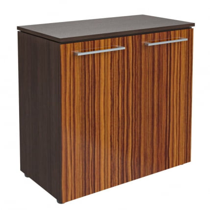 Шкаф с глухими малыми дверьми MLC 85.1 Макассар/Венге Магия_0