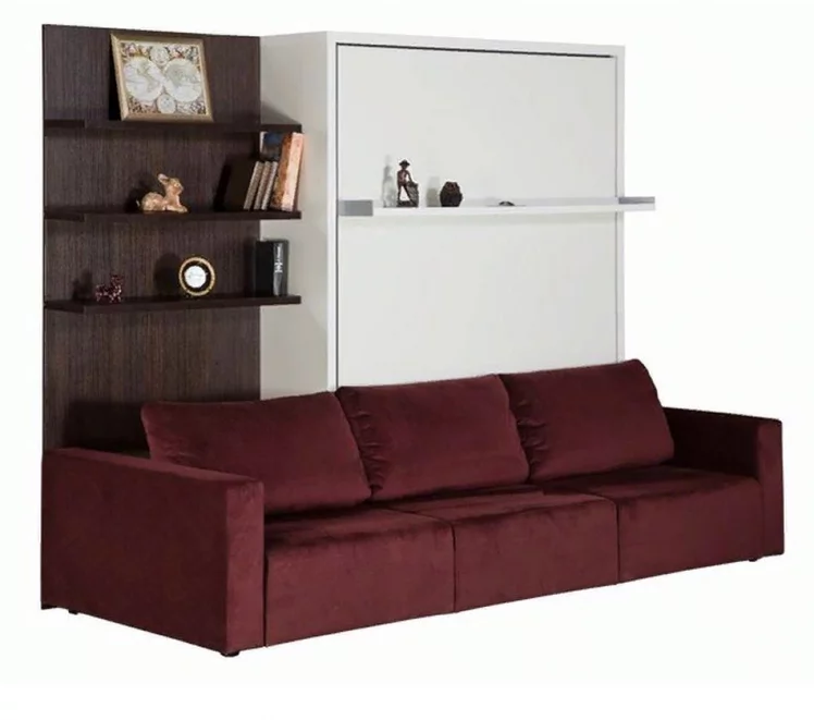 Мебель-трансформер Смарт 1 3-в-1 1400 левый Ясень шимо темный_0