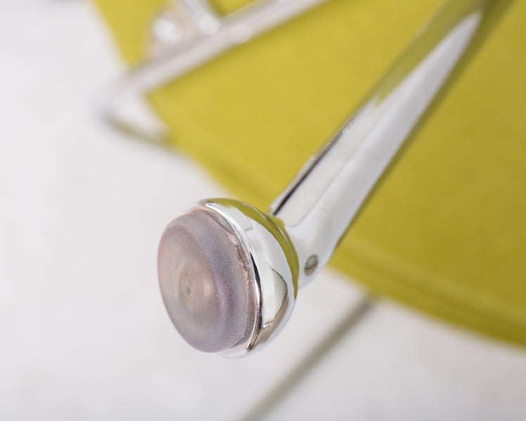 Кресло дизайнерское DOBRIN EMILY Светло-зеленая ткань AF3_7