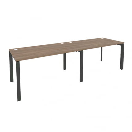 Рабочая станция на П-образном м/к ONIX O.MP-RS-2.3.8 Дуб Аризона/Антрацит_0