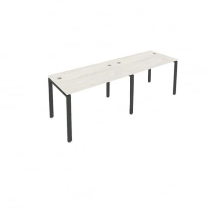 Рабочая станция на 2 раб.места Metal System Б.СМ-2.2 Наварра/Антрацит_0