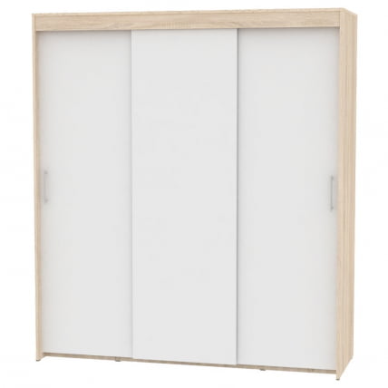 Шкаф-купе T-3-198х175х60(ДСС-Белый-9)_0