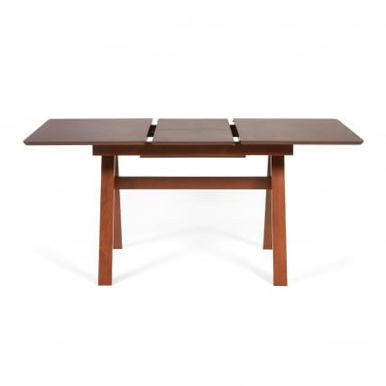 Стол раскладной Риcко (Рикко) основание бук, столешница мдф, 80кс120+40кс75см, Коричневый / Ricco 80x120+40x75см,_3