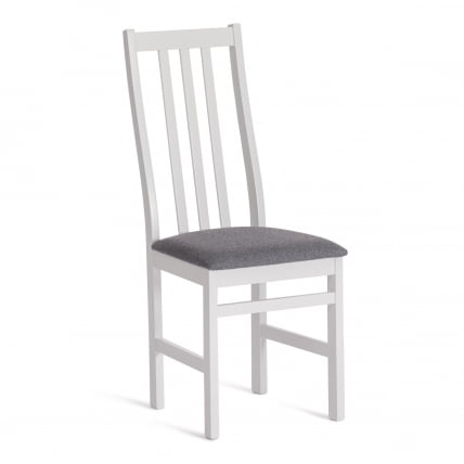 Стул SWEDEN Многослойная фанера, 41*40*99 см, white, ткань темно-серая (150)_0