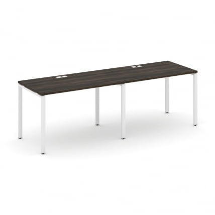 Рабочая станция на 2 места CONCEPT CN.ORS-002 Дуб Мали Белый_0