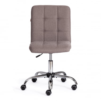 Кресло FIESTA ткань рогожка Nice, мокко (серо-бежевая)_4