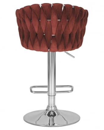 Стул барный DOBRIN MARCEL (винный велюр (MJ9-35)) 2 шт_5