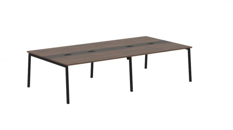 Переговорный стол EDIS ELCT 3116 Дуб Денвер темный Мокко Черный_0